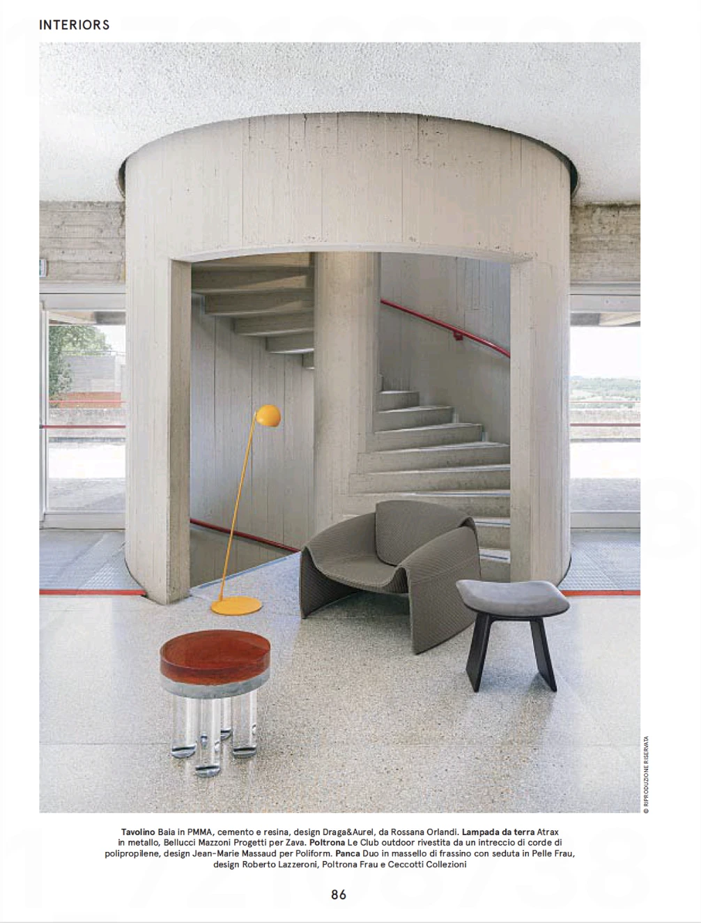 Living corriere della sera pag 86 ottobre 2023